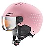 Uvex Rocket Jr. Visor - casco sci alpino - bambino, Pink