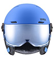 Uvex Rocket Jr. Visor - casco sci alpino - bambino, Blue