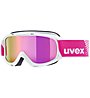 Uvex Slider FM JR - maschera sci - bambino, White/Pink