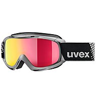 Uvex Slider FM JR - Skibrille - Kinder, Black/Grey