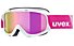 Uvex Slider FM JR - Skibrille - Kinder, White/Pink