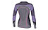 Uyn Ambityon Melange - maglietta tecnica a maniche lunghe - donna, Black/Violet