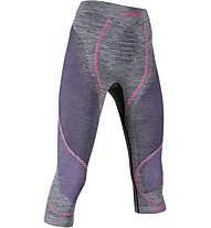 Uyn Ambityon Pants Medium Melange - Funktionsunterhose 3/4 lang - Damen, Black/Violet