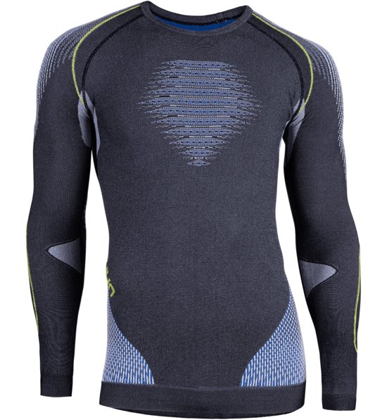 Uyn Evolutyon Long Sl. Melange - maglietta tecnica - uomo | Sportler.com