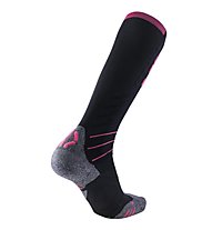 Uyn Lady Ski Evo Race - calze da sci - donna, Black/Pink 