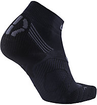Uyn Super Fast Run - calzini corti running - donna, Black