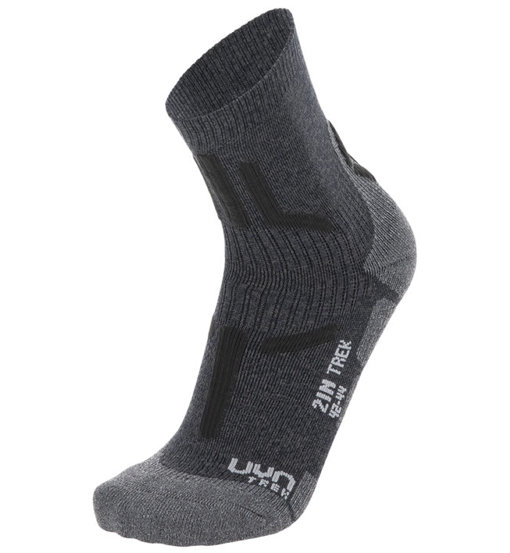 Uyn Trekking 2IN - calzini corti trekking - uomo. Taglia 39/41