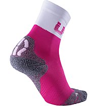 Uyn Lady Cycling Light - calzini ciclismo - donna, Pink/White/Grey