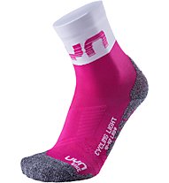 Uyn Lady Cycling Light - Radsocken - Damen, Pink/White/Grey
