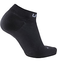 Uyn Trainer No Show - calzini corti running - donna, Black/Grey