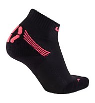 Uyn Veloce - calzini corti running - donna, Black/Pink