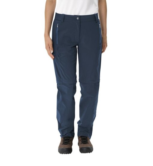 Vaude Farley Stretch II - pantaloni zip-off - donna. Taglia 42 SHORT