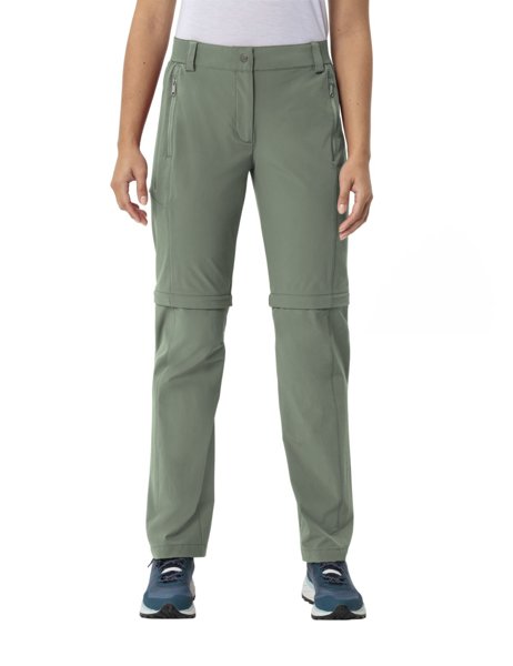 Vaude Farley Stretch ZO T-Zip II - Wanderhose - Damen, Gr. 42 SHORT