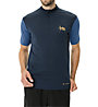 Vaude Ledro Shirt - maglia MTB - uomo, Dark Blue