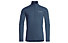 Vaude Livigno Halfzip II - pullover in pile con zip - uomo, Blue/Blue