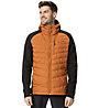 Vaude Me Elope Hybrid Jacket - Trekkingjacken - Herren, Orange/Black
