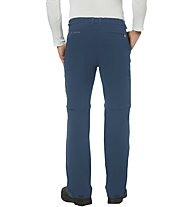Vaude Farley II - pantaloni zip-off - uomo, Blue