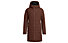 Vaude Mineo Coat III - giacca con cappuccio - donna, Brown