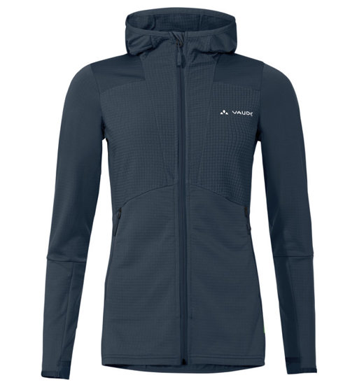 Vaude Monviso Hooded Grid W - felpa in pile - donna. Taglia I46 D42