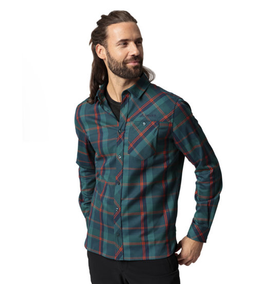 Vaude Neshan - camicia maniche lunghe - uomo. Taglia M