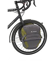 Vaude Ontour Front - borse bici, Grey/Green
