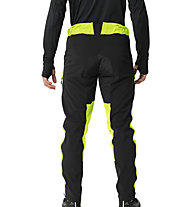 Vaude Qimsa Softshell Pants II - lange MTB Radhose - Herren, Yellow/Black