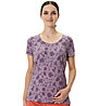 Vaude Skomer AOP W - T-shirt - donna, Purple