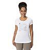 Vaude Skomer Print II - T-shirt - donna, White