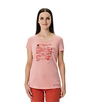 Vaude Skomer Print II - T-shirt - Damen, Rose