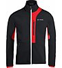 Vaude Virt Softshell - giacca da bici - uomo, BLACK/RED