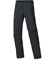 Vaude Women's Farley Stretch ZO T-Zip Pants Damen Wander- und Trekkinghose, Black
