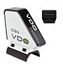 Vdo Kit trasmettitore di velocità M5 WL + M6 WL, Black/White