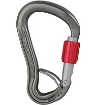 Wild Country Ascent Lite Belay - moschettone, Grey/Red