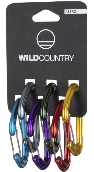 Wild Country Astro - Set mit 6 Karabiner