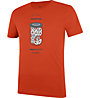 Wild Country Flow M - T-shirt arrampicata - uomo, Orange/White/Grey