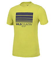 Wild Country Flow M - T-shirt arrampicata - uomo, Yellow/Blue