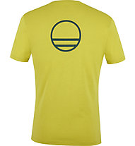 Wild Country Flow M - Herren-Kletter-T-Shirt, Dark Yellow/Blue