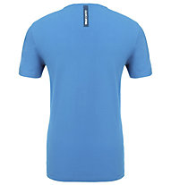 Wild Country Flow M - T-shirt arrampicata - uomo, Light Blue/Orange