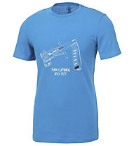 Wild Country Flow M - Herren-Kletter-T-Shirt, Light Blue