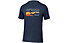 Wild Country Flow M - T-shirt arrampicata - uomo, Dark Blue/Multicolor
