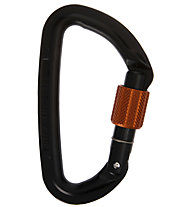 Wild Country Session Screw Gate - moschettone, Black/Red