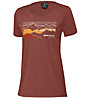 Wild Country Stamina W - T-shirt - donna, Red/Orange