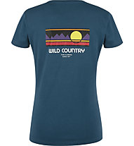 Wild Country Stamina W- Damen-T-Shirt, Blue
