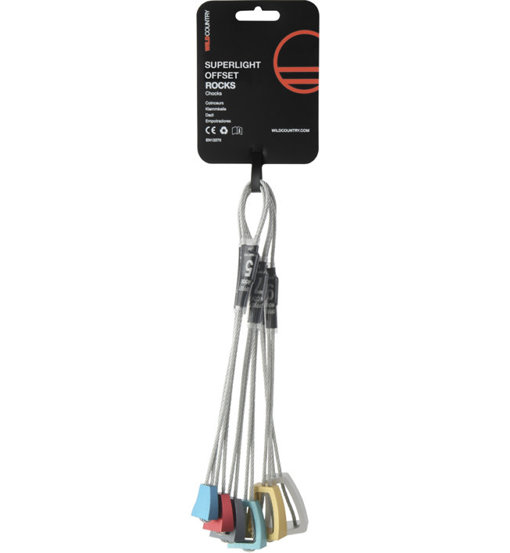 Wild Country Superlight Offset Rocks Set 5-10 - nuts