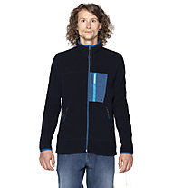 Wild Country Transition M - giacca in pile - uomo, Black/Blue