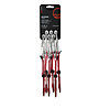 Wild Country Wildwire Quickdraw Set - Express Set, Grey/Red