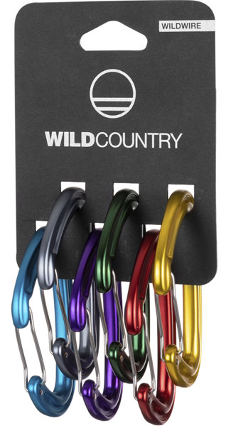 Wild Country Wildwire Rack 6-Pack - Karabiner-Set