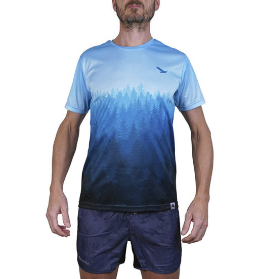 Wild Tee Forest - maglia trail running - uomo. Taglia L
