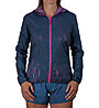 Wild Tee Lava W - Trailrunning Kapuzenjacke - Damen, Blue/Fucsia