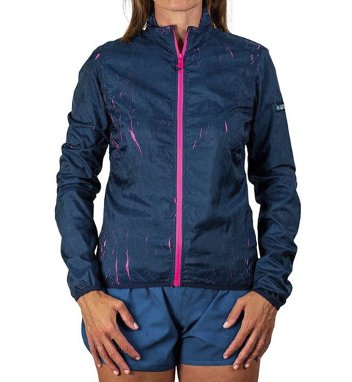 Wild Tee Lava W - giacca trail running - donna. Taglia XS